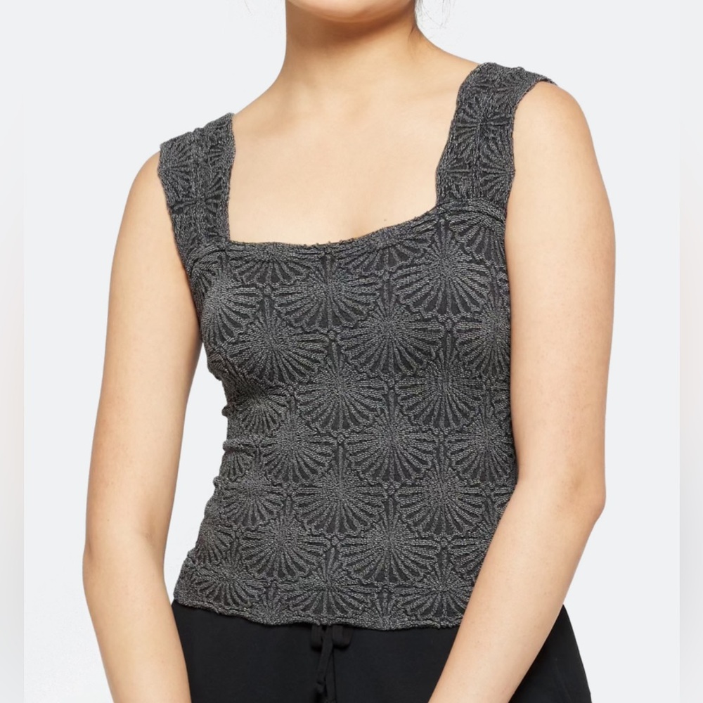 Intimately by Free People Love Letter Cami - Charcoal Gray